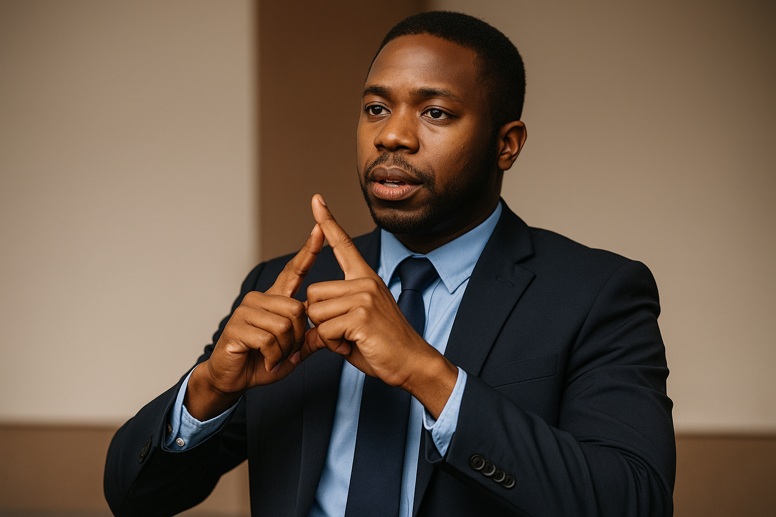 Interprète en langue des signes